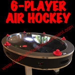 florida arcade game 6 player air hockey