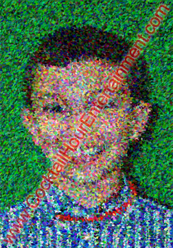 Green Screen Photo Favors Florida Bar Mitzvah Cocktail Hour Entertainment6