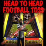 florida arcade game rental Football toss button
